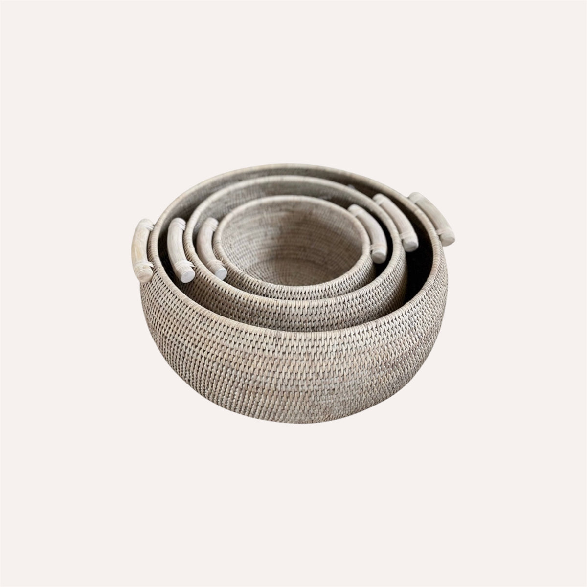 Round Rattan Basket
