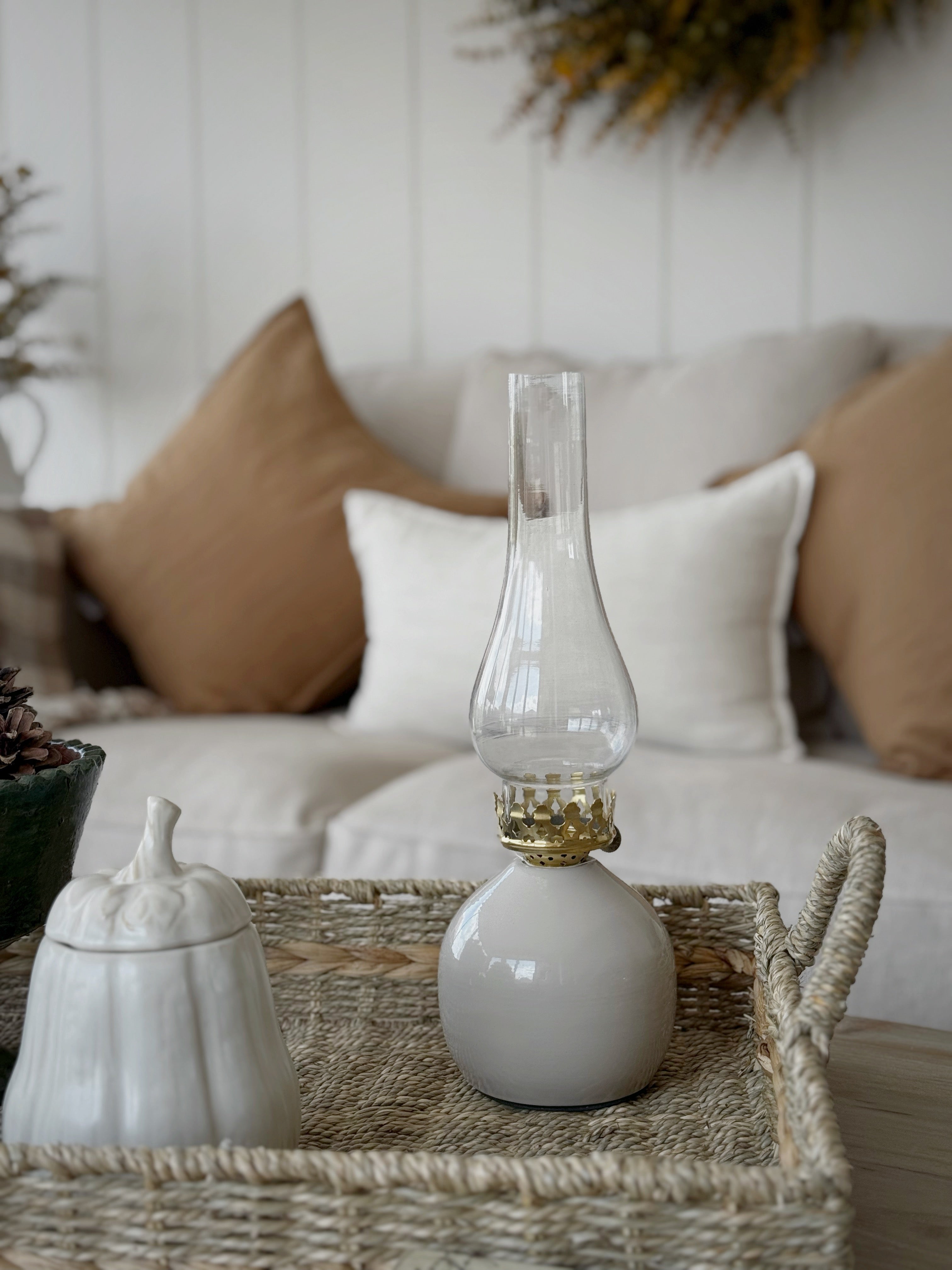 Imperfect Linen Lantern