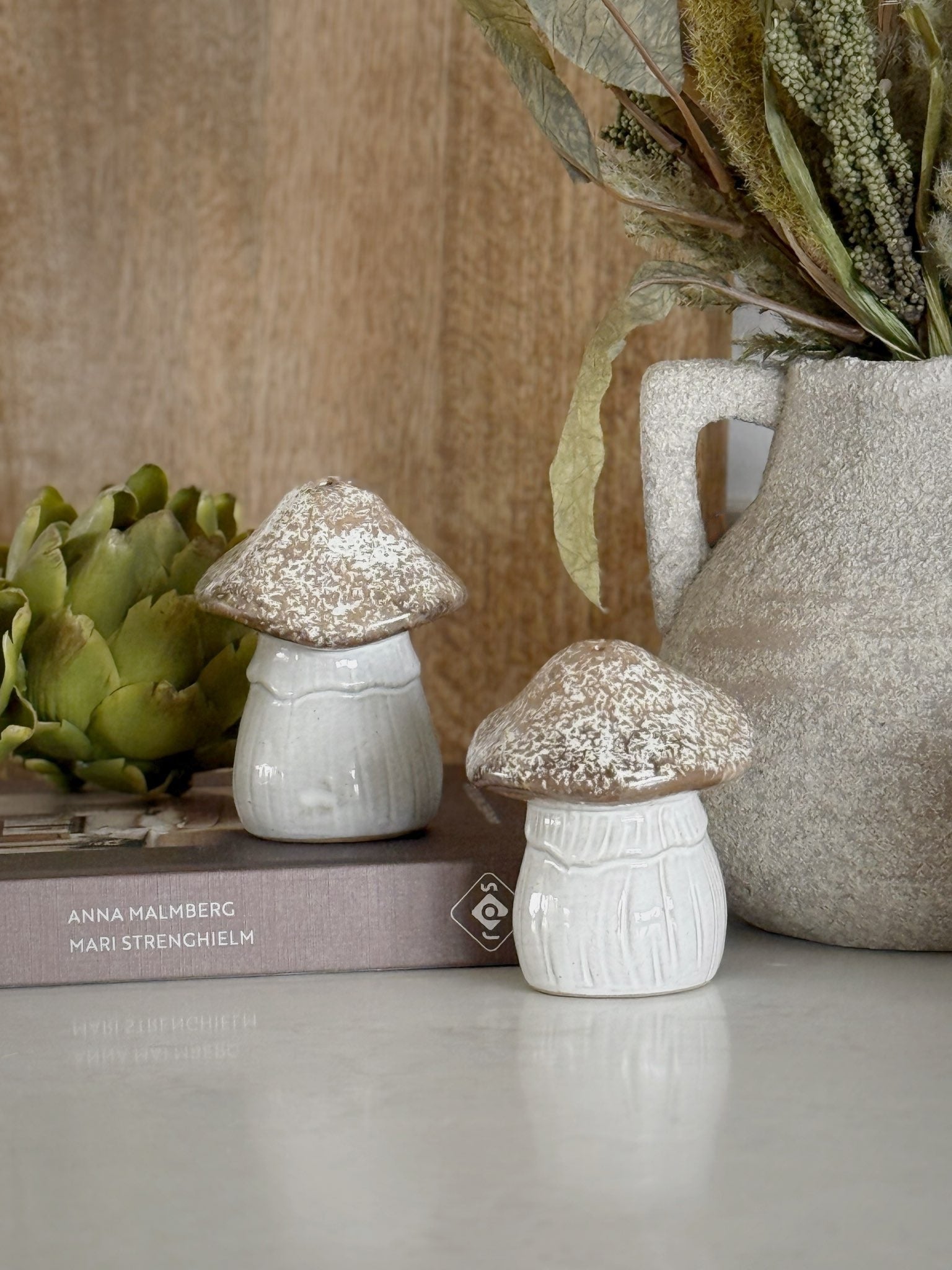 Mushroom Salt & Pepper Pots