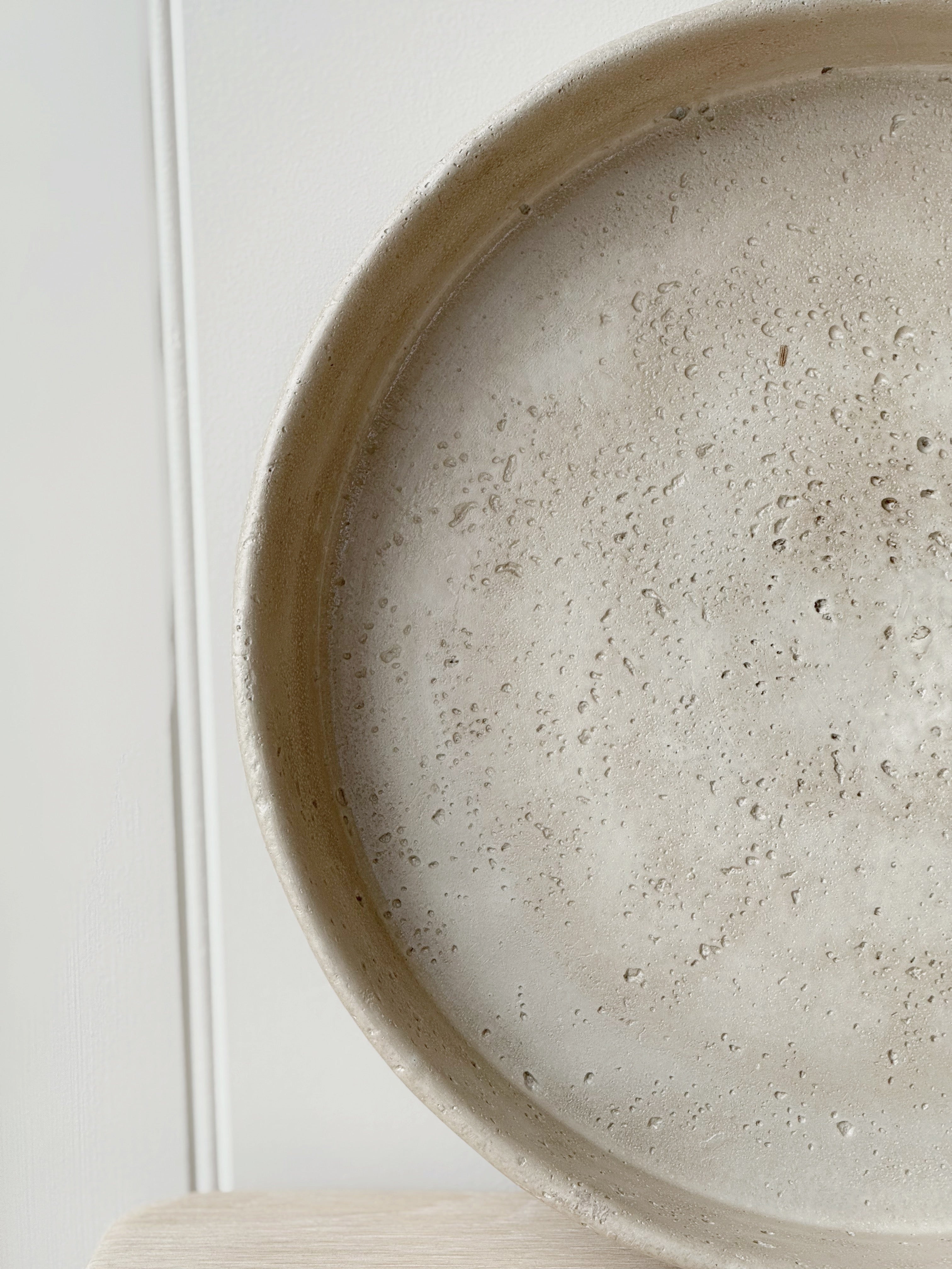 Taupe Stone Effect Tray