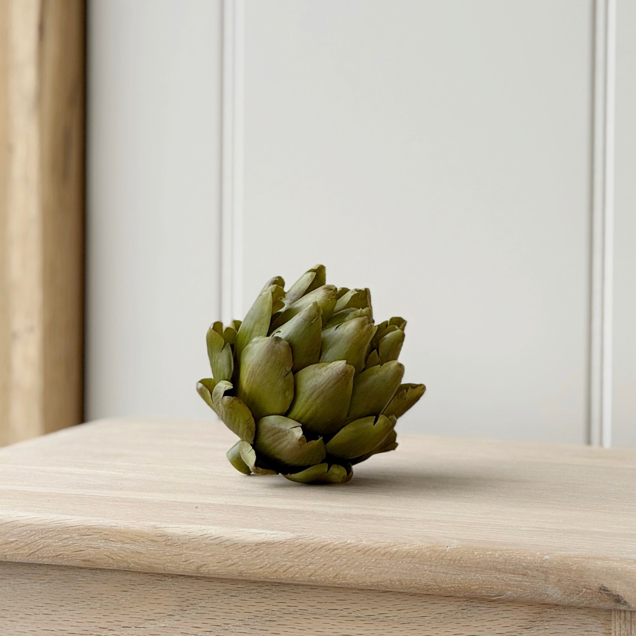 Faux Green Artichoke Head