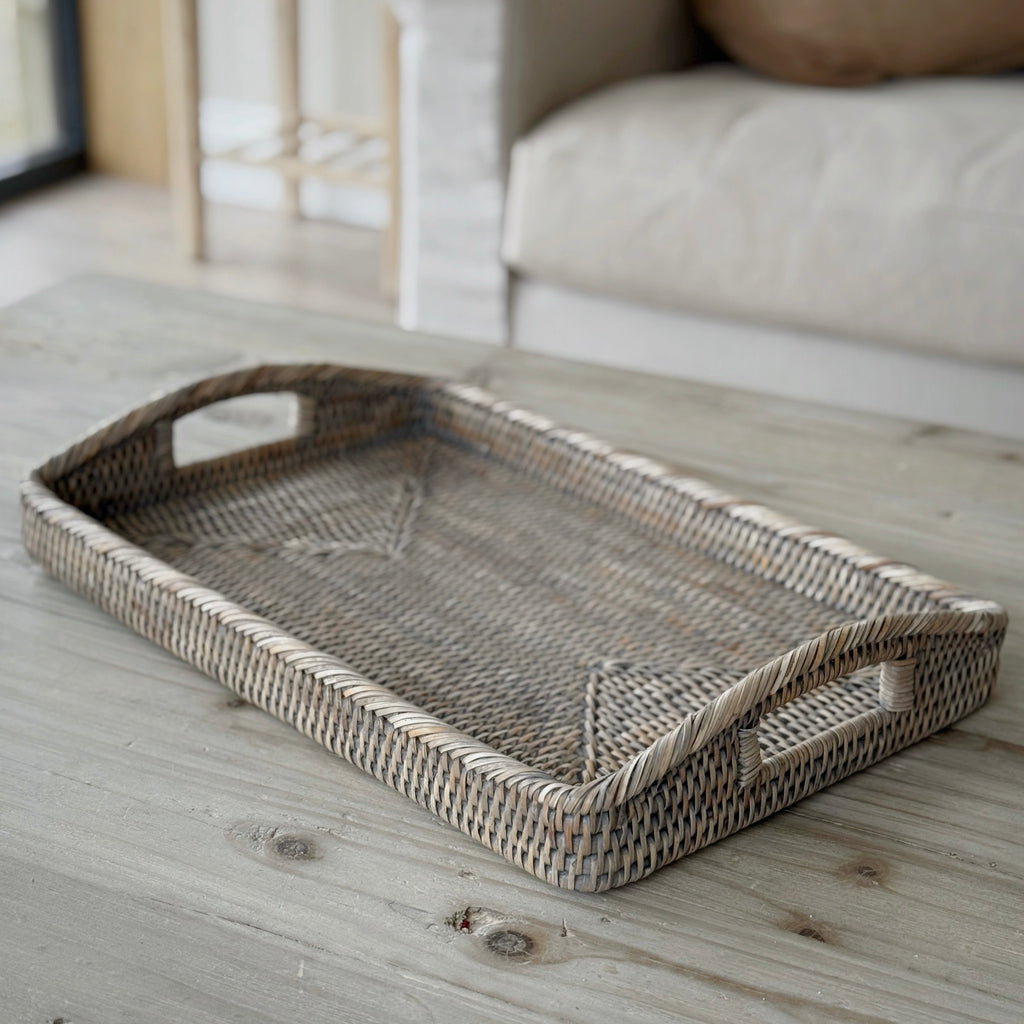 Medium Rattan Tray