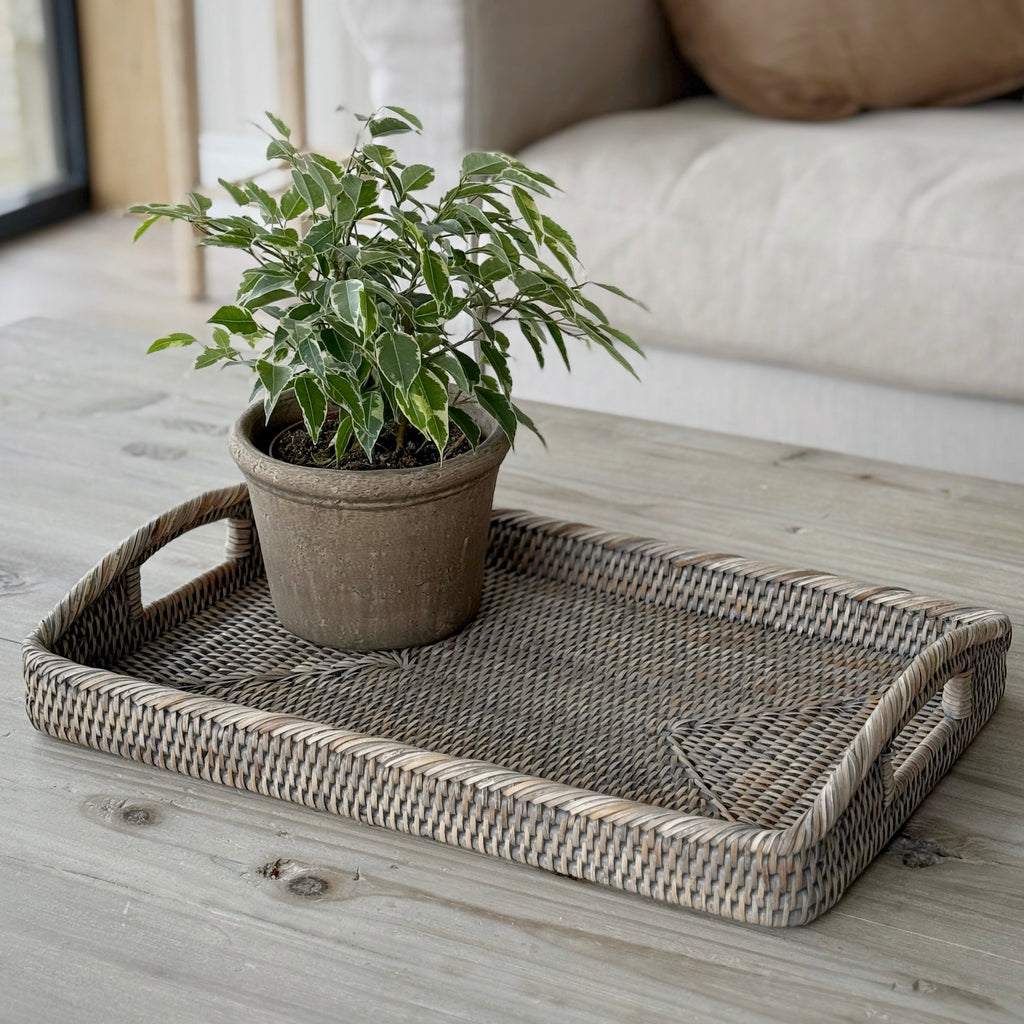 Medium Rattan Tray