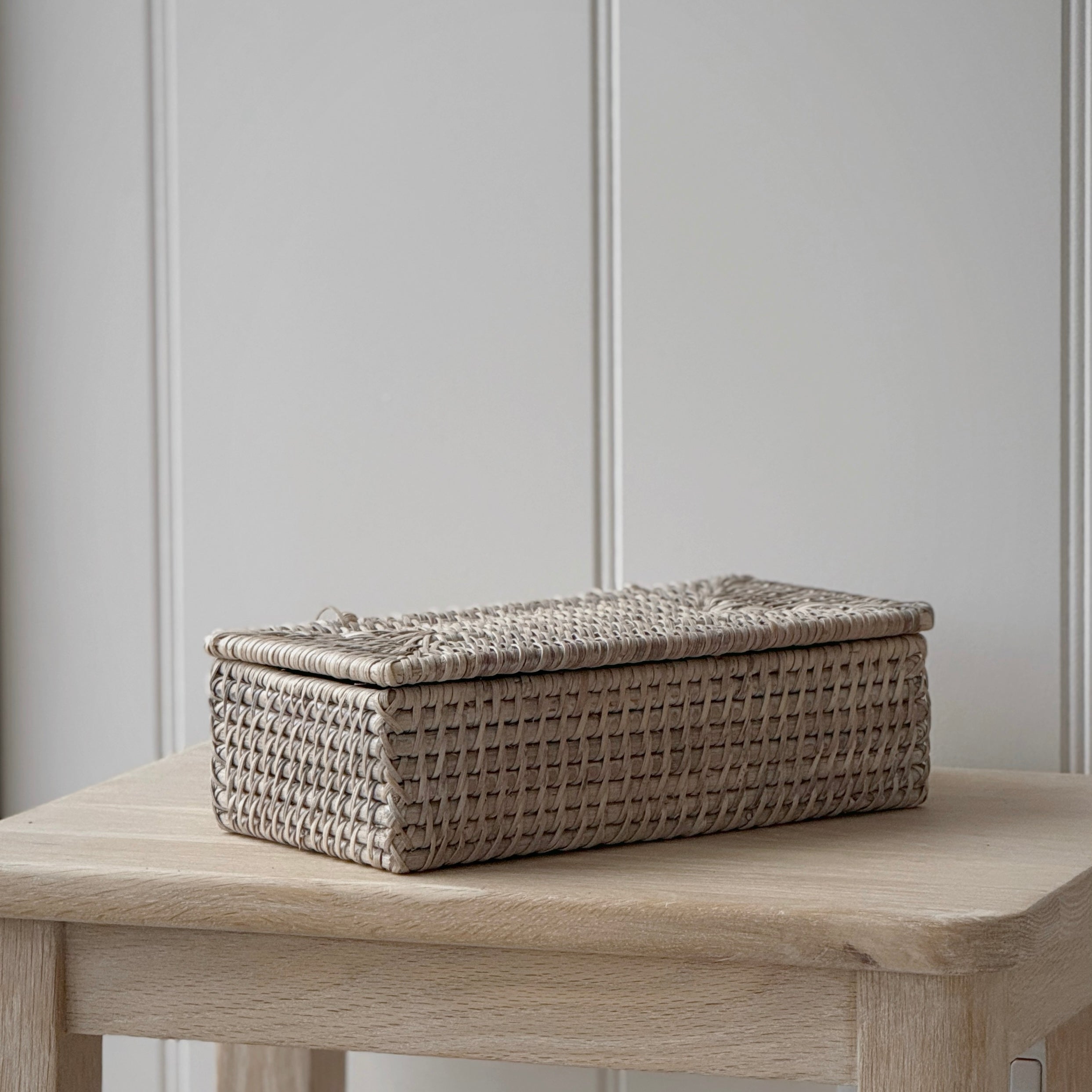 Rattan Desk Box