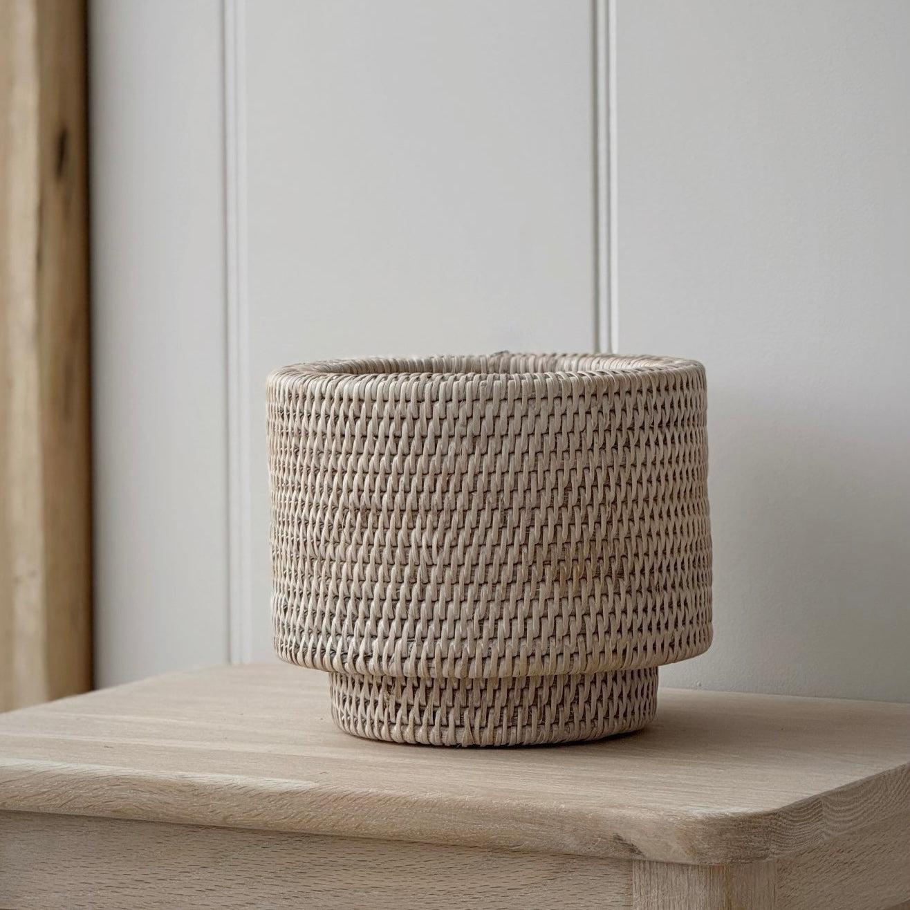 Rattan Planter With Liner