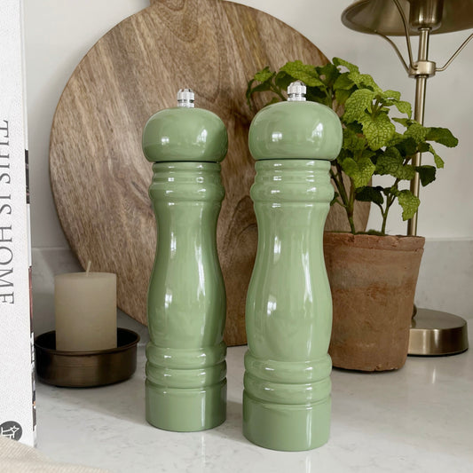 Green Salt & Pepper Mill