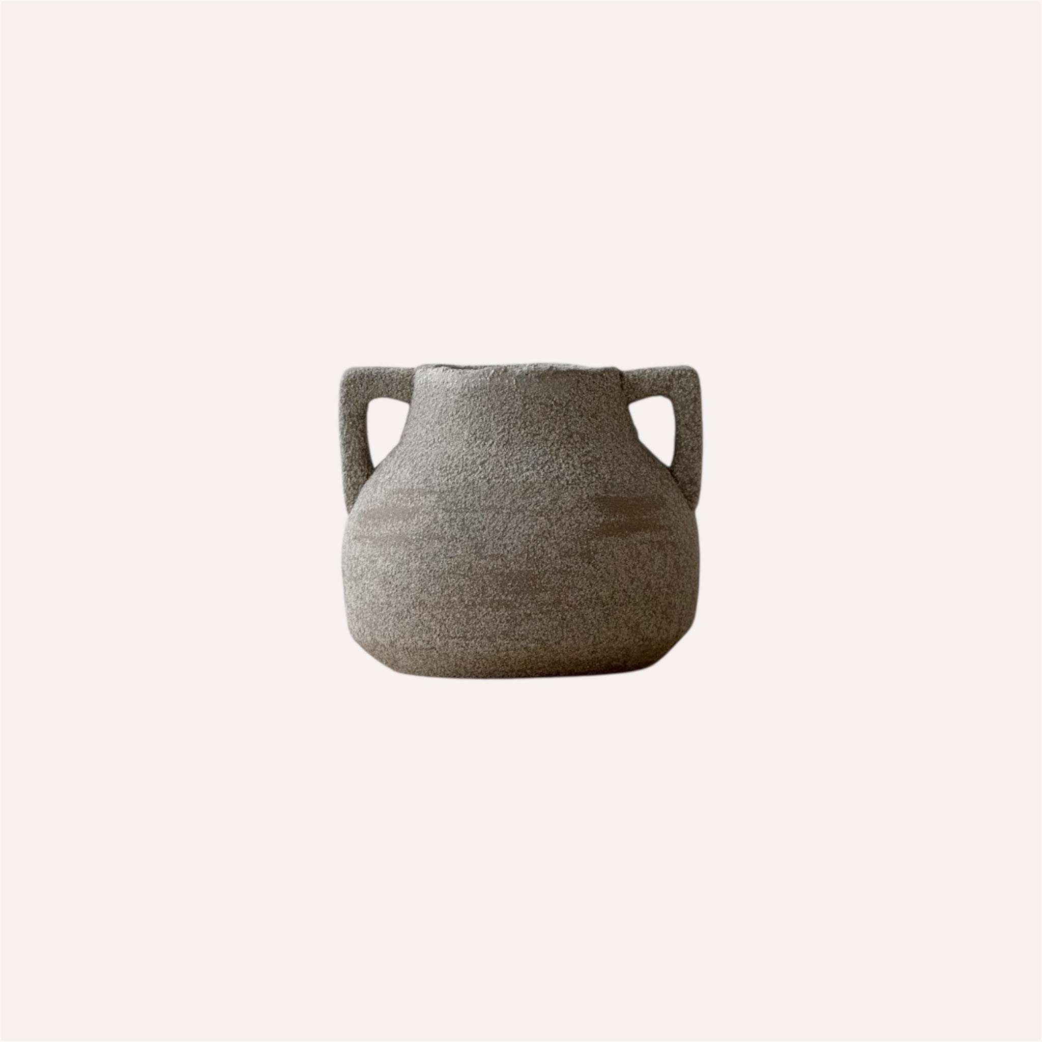 Rustic Ceramic Urn Vase