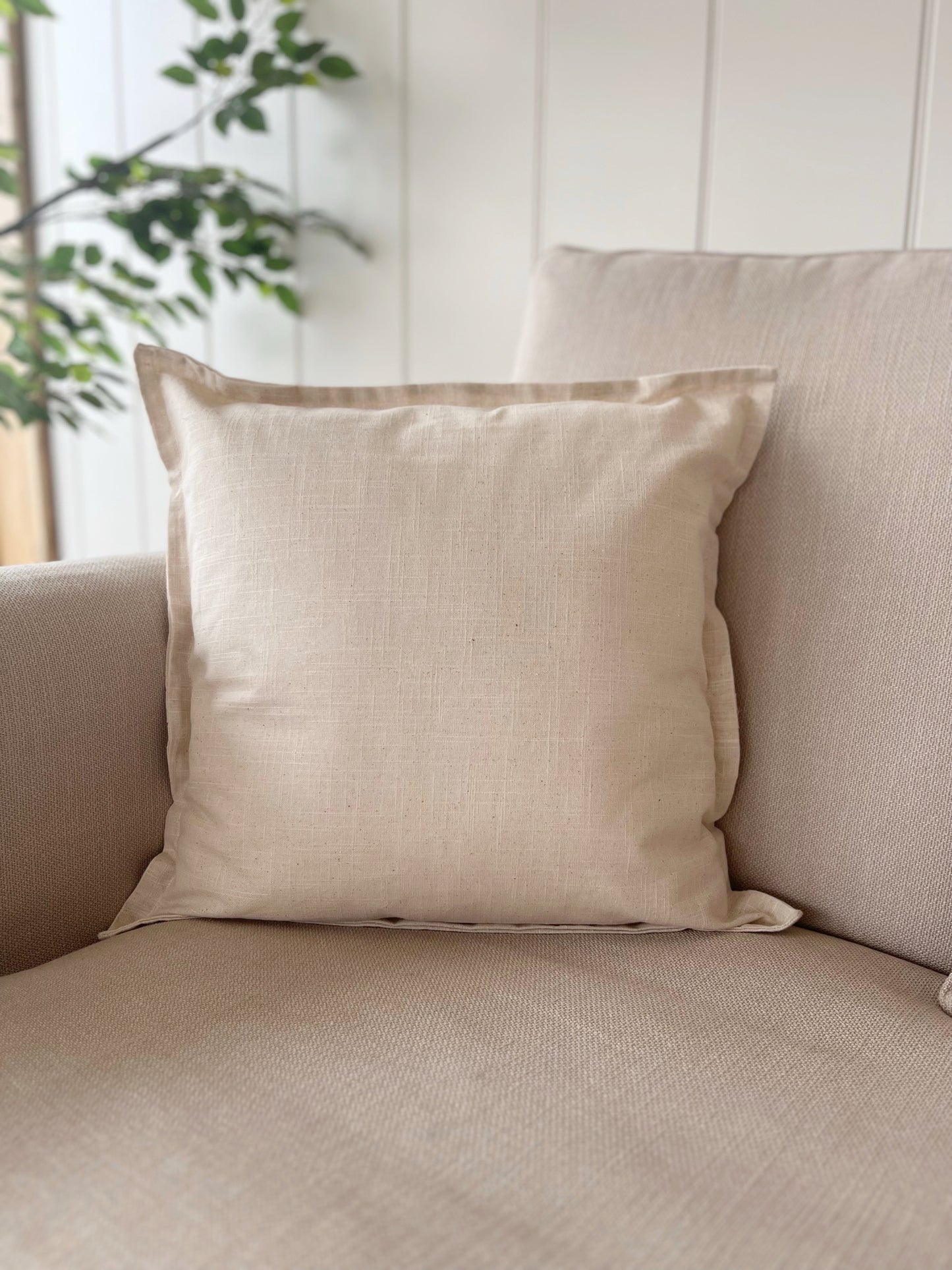 Natural Linen Cushion