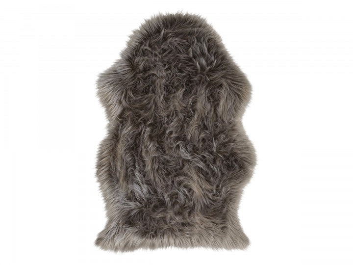Mocca Faux Fur Chair Cover