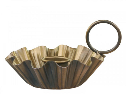 Antique Brass Chamberstick