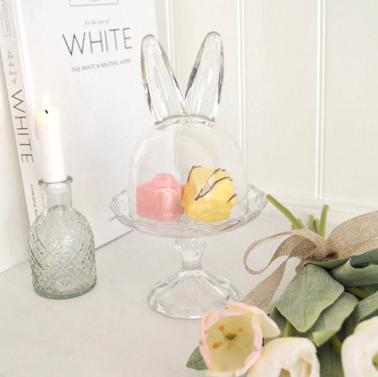 Imperfect Tall Glass Bunny Cover