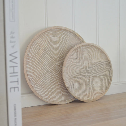 Wooden Wave Dish
