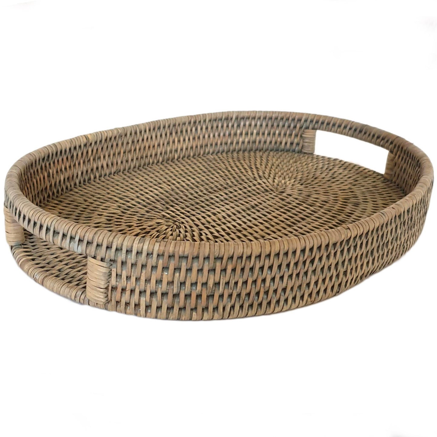 Burghley Oval Rattan Tray