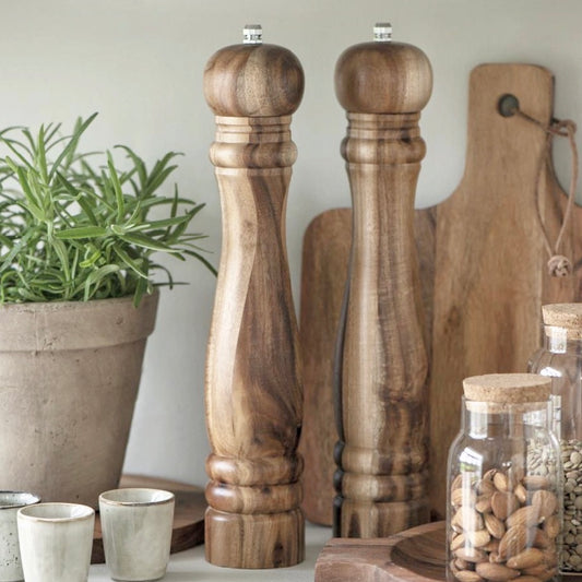 Acacia Wooden Pepper Mill