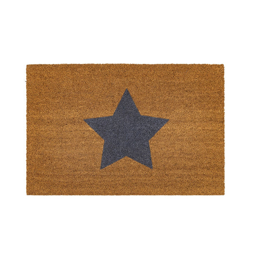 Large Star Coir Doormat