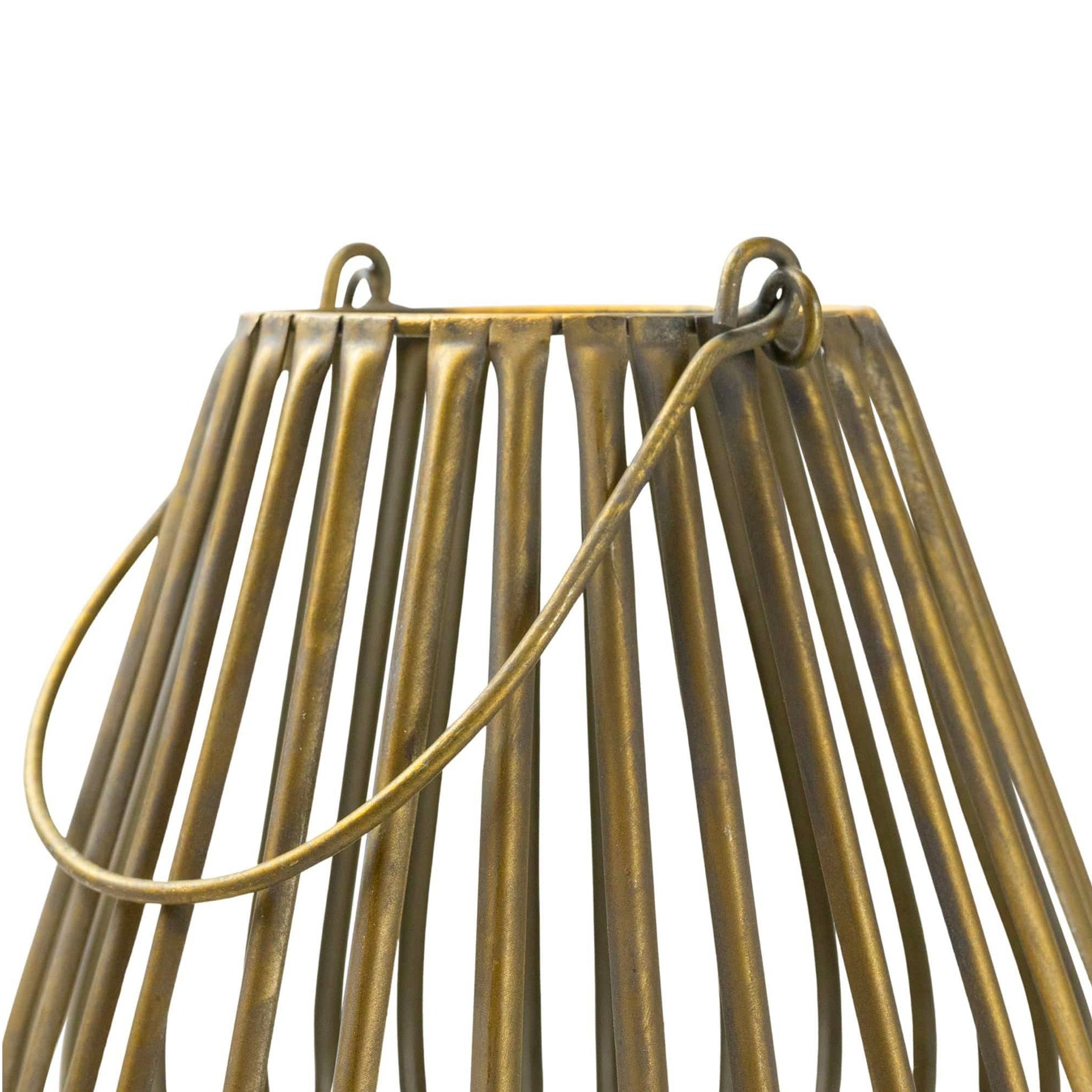 Bronze Teardrop Lantern